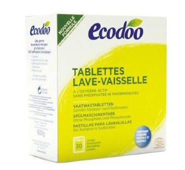 Экологичные таблетки Ecodoo для посудомоечных машин, 600 гр