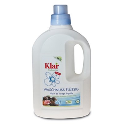 Жидкое средство Клар на основе мыльного ореха для цветного и белого белья гипоаллергенное, 1,5 л