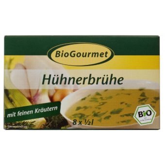 Био Куриный бульон в кубиках, 8х1/2 л. BioGourmet Био Куриный бульон в кубиках, 8х1/2 л. BioGourmet